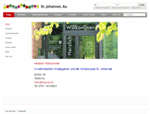 Tablet Screenshot of kiga-au.de